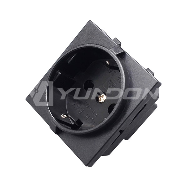 16A 250V Europe Socket Continental Socket Cassette Europe Electrical Outlet 02